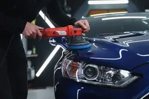 car valeting polish car