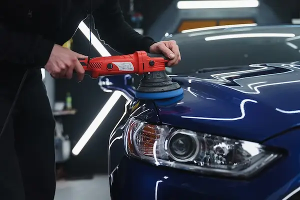 car valeting polish car